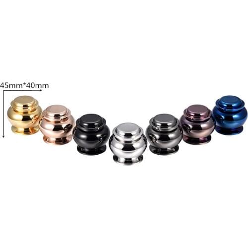 IJU037 Stainless Steel Cremation Keepsake Pet Human for Ashes Urn Memorial Funeral Casket