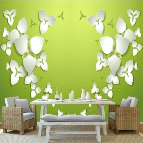 Picture Wall Paper Flowers Transparent Wallpaper Bedrooms Embossed Non-Woven Walls Wallpapers for Boys and Girls Living Room