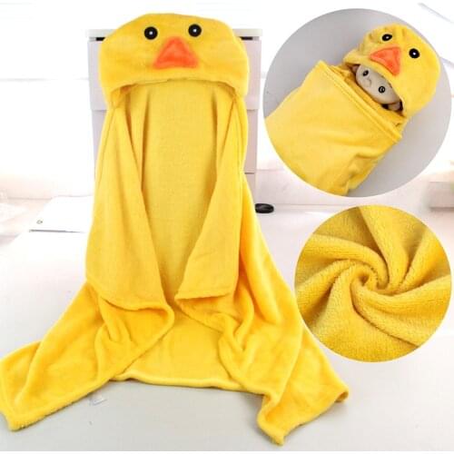 Cute Bath Towel Newborn Hooded Towel Baby Bathrobes Kids Blanket Baby Poncho Towel Beach Towel Children Nap Quilts