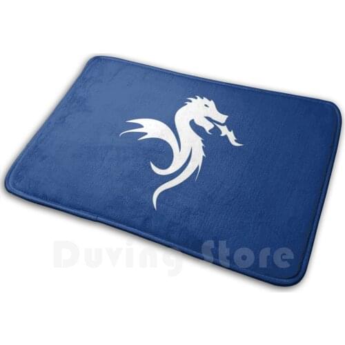 Porto Dragão Soft Non-Slip Mat Rug Carpet Cushion Futebol Clube Do Porto 1893 Crest Dragon Dragão Blue Primeira Liga