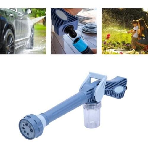 8in1 Adjustable Jet Water Gun Dispenser Pump Spray Car Spray Gun For RV Camper Trailer Washing Pet Cleaning Garden Watering