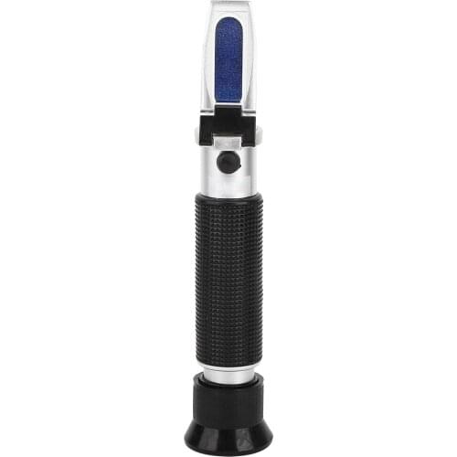 Refractometer Sugar Refractometer Concentration Meter Handheld Tool Brix Meter 0-10% for Automatic Temperature Compensation