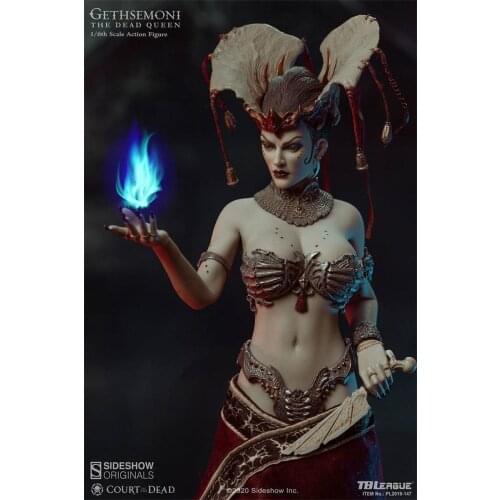 Tbleague SIDESHOW 1/6th PL2019-147 Death Court Empress Female Head Sculpture For Fans Collection