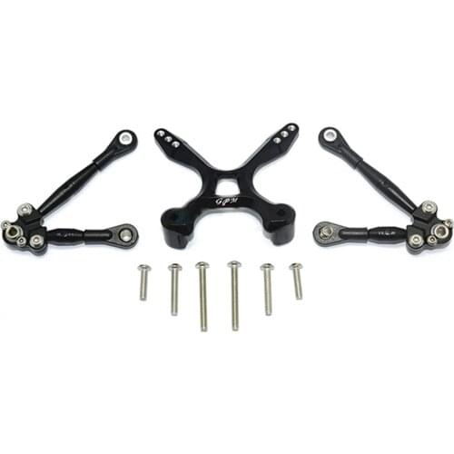 Aluminum Alloy Rear Tie Rods Stabilizer Fixing Holder for TRAXXAS GT4-TEC 2.0 83056-4 RC Car Modification Accessories