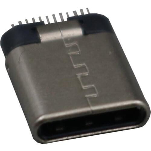 10Pcs Type-C 3.1 24Pin Splint Male Plug PCB Solder USB Connector