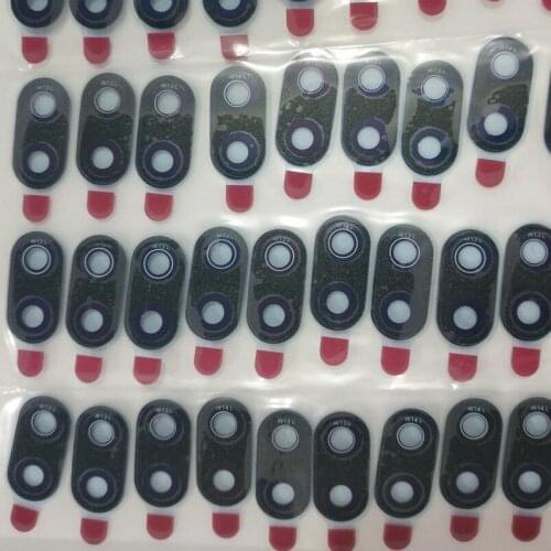 100PCS/Lot For Huawei Ascend Mate9 Mate 9 Rear Back Camera Lens Glass Cover with Sticker Adhesive Replacement Spare Parts