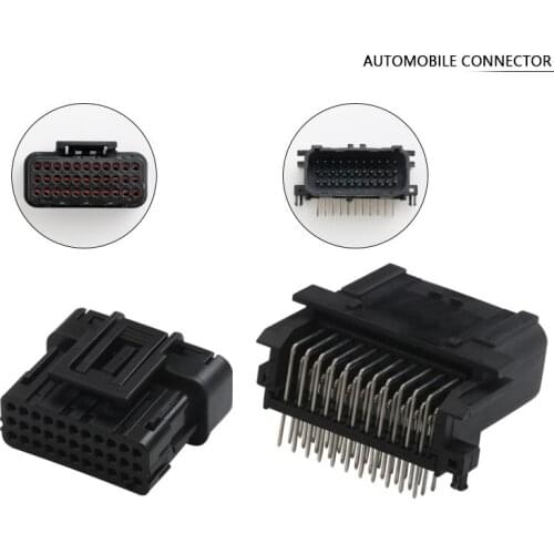 20/100 Sets 0.6mm Sumitomo 33 pin way ECU male female waterproof electrical wire plug pin connector with terminals 6189-7106