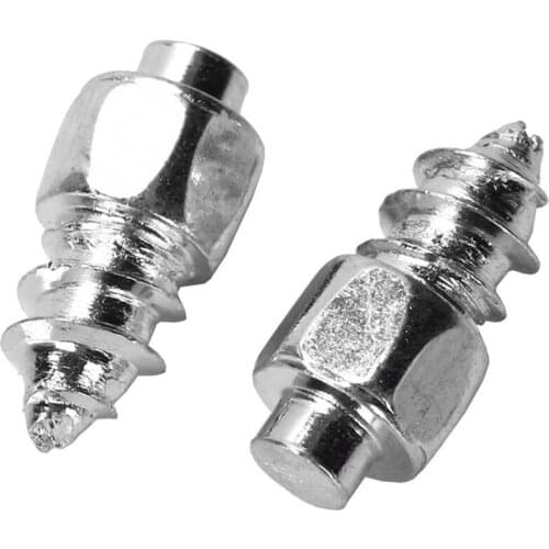 200pcs 9mm Snow Screw Tungsten Tire Studs Snow Spikes Winter Anti-Slip Snow Chain Stud for Moutain Vehicle Studs with Tool Kit