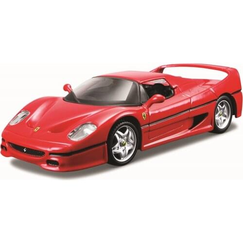 Bburago 1:32 Scale Ferrari F50 acrylic box Alloy Luxury Vehicle Diecast Cars Model Toy Collection Gift