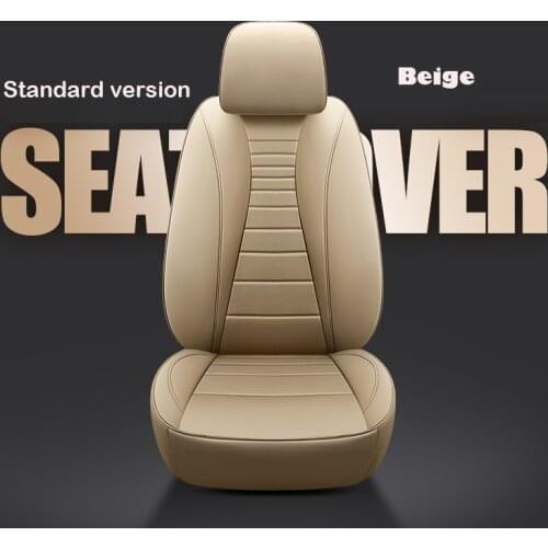 Custom cowhide car seat cover leather for Mercedes Benz A B C-Class Sedan CLA CLS Viano GLS R Class car accessories car styling