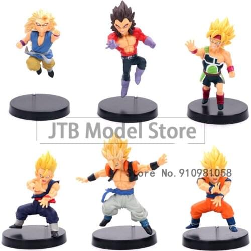 Dragon Ball Z Figurine Action Anime Cartoons Toys Super Saiyan SonGohan Statue DBZ 9-13CM PVC Modle Doll Q Version Figma Gift