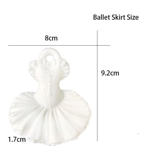 Ballet skirt Silicone molds soap mold silicone skirts soap molds silica gel die Ballet skirt Aroma stone moulds candle mould