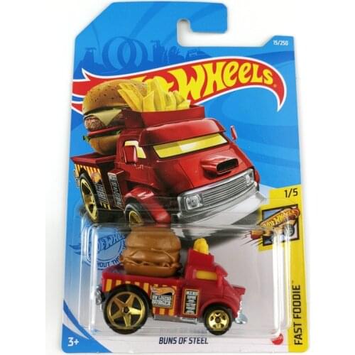 Hot Wheels 1:64 BUNS OF STEEL Edition Metal Diecast Model Cars Kids Toys Gift