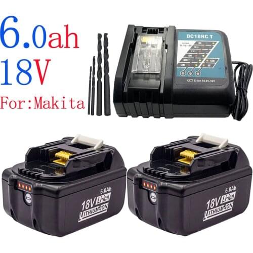 Lithium Ion Batteries For Makita18V6Ah BL 1830, 1840, 1850, 18650B, LXT400 2 Sold