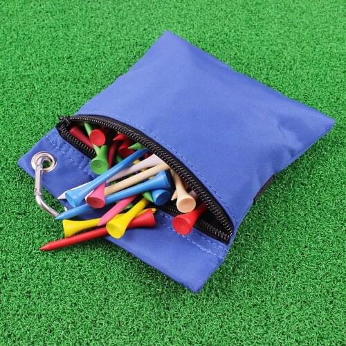 Small Golf Tee Ball Holder Pouch Bag Storage Accessories