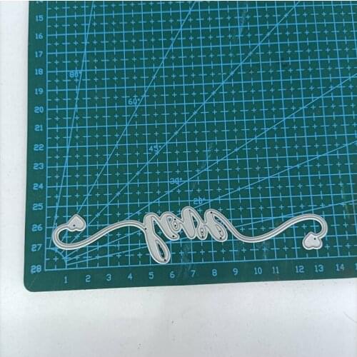 Metal Cutting Dies Lace Love Heart Frame DIY Stencils Scrapbooking Photo Album Embossing Paper Card Making Decor 2021 Punch