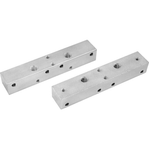 MK7 MK8 double spray feed throat aluminum fixed block bracket 3D printer accessories