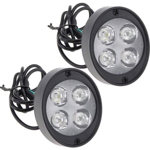 Motorcycle Lights 6 Led Four-Ball Spotlights Rearview Mirror Spotlights Motorcycle Lights Electric Bikes LED Four-ball Spotlight
