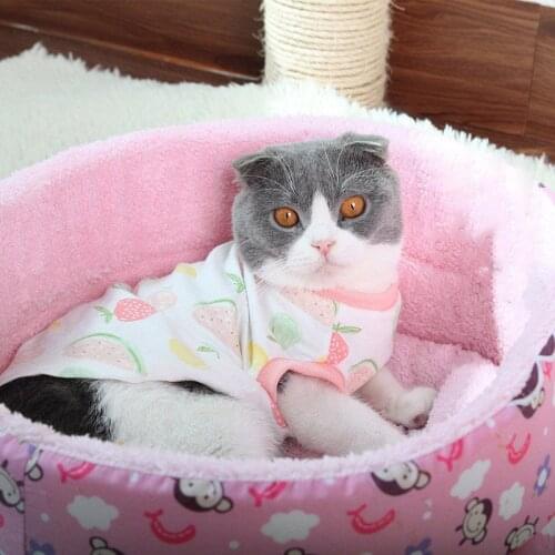 Soft Pet Cat Clothes for Small Cat Vest Summer Pets Clothing for Kitten Outfit Winter Pet Clothing for Cats Rabbit Cats Coats