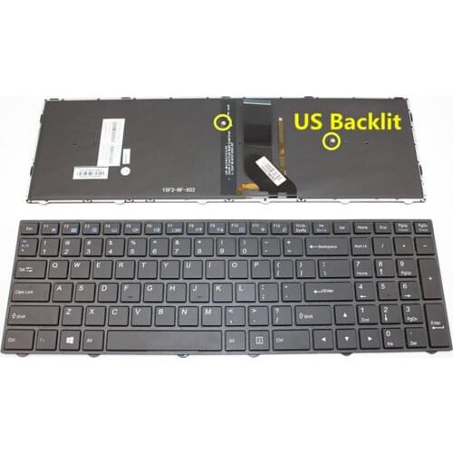 Laptop US EU Backlight Keyboard for Hasee T6Ti-X5 T6-X5 T6-X5E T7-X7E CN85S01 Z6-PK7S1 Z6-KP5S1 Shinelon DC2 DD2 X55TI KP2