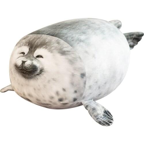 New 1pc soft 45-130cm Soft Sea Lion Plush Toys Sea World Animal Seal Plush Stuffed Doll Baby Sleeping Pillow Kids Girls Gifts