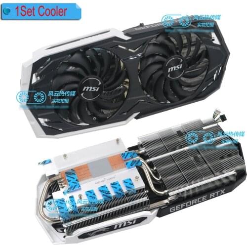 New Original Graphics Video Card Cooler for MSI RTX2070 SUPER ARMOR 8G