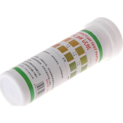 OOTDTY High Accuracy PH Test Paper Saliva Strips Water Testing Alkaline Acid Indicator Tester Tools