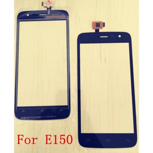 With 3M glue Black 5.0 Inch for DEXP Ixion E150 Soul tablet pc capacitive touch screen glass digitizer panel Free shipping