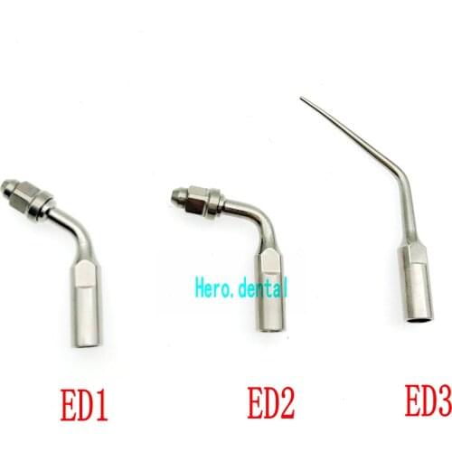 3pcs Dental Ultrasonic Scaler Endo Holder Tip ED1 ED2 ED3 for DTE Satelec