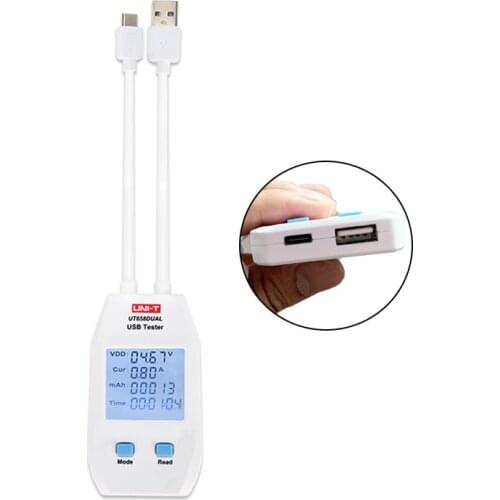 UNI-T UT658A UT658B UT658D voltage and current meter capacity USB tester mobile phone computer charging power monitor