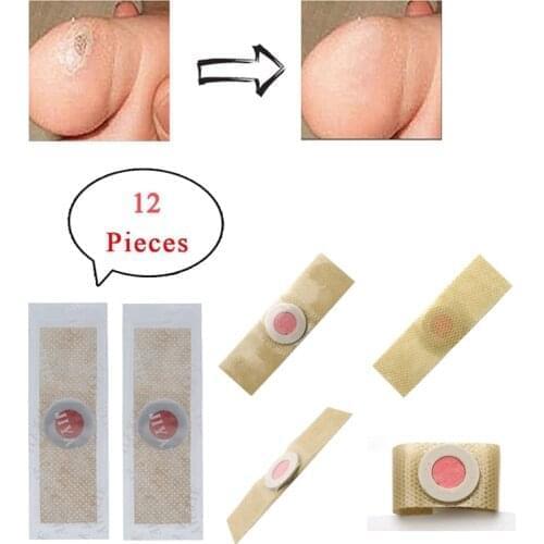 12pcs Medical Plaster Foot Corn Removal Remover Warts Thorn Plaster Health Care For Relieving Pain Calluses Plaster Corn Patch