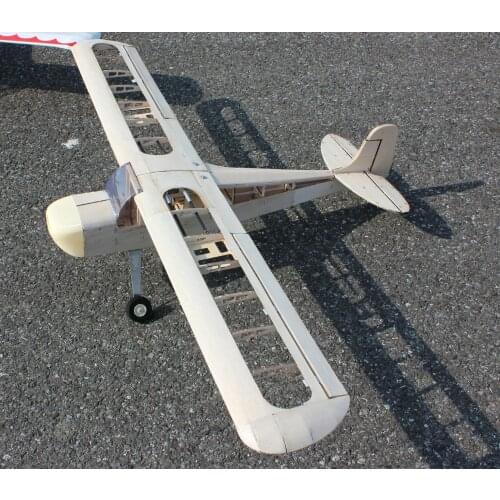 1200mm DIY RC airplane Balsa Kit J-3 J3 Cub Free shipping