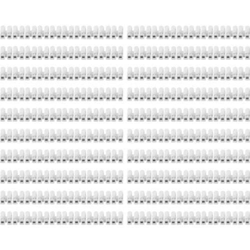 200Pcs Quick Connector Cable Clamp Terminal Block Wire Press Spring Industrial Supplies Press Terminal