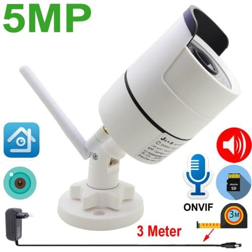 5MP IP Camera Wireless Outdoor Waterproof Two-Aay Audio Cctv Security Surveillance Home HD Cam Infrared Night Wifi XMeye ICSee