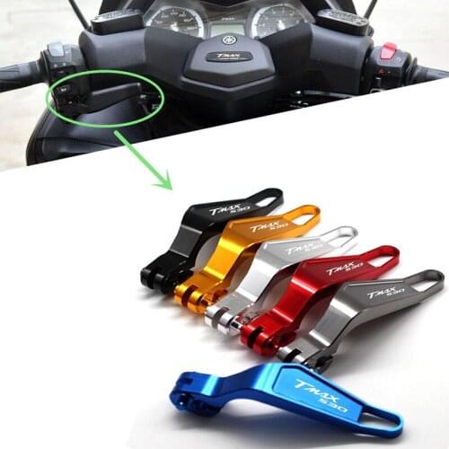 Motorcycle aluminum alloy accessories for Yamaha TMAX530 SX DX TMAX 530 T MAX tmax 2017 2018 bracket Parking Brake Lever