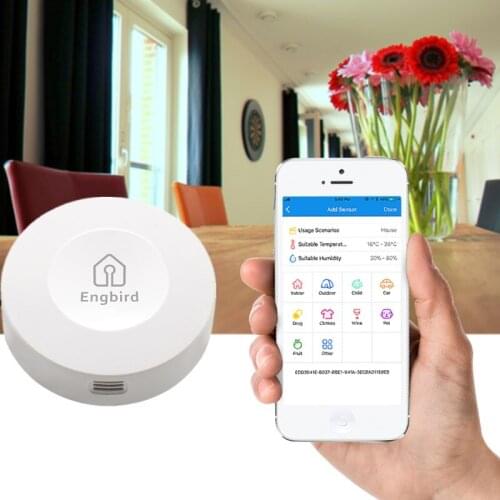 Inkbird IBS-TH1 Wireless Digital Thermometer Hygrometer Sensor Data Logger Digital C/F Temperature Humidity For Room Pet Brewing