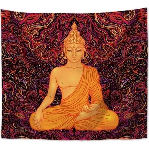Buddha wall tapestry evil eye toil mural wall hanging carpet tapestries