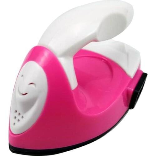 Mini Electric Iron Portable Travel Craft Clothing Sewing Pad Electric Protection Household Cover Iron Supplies L4G6