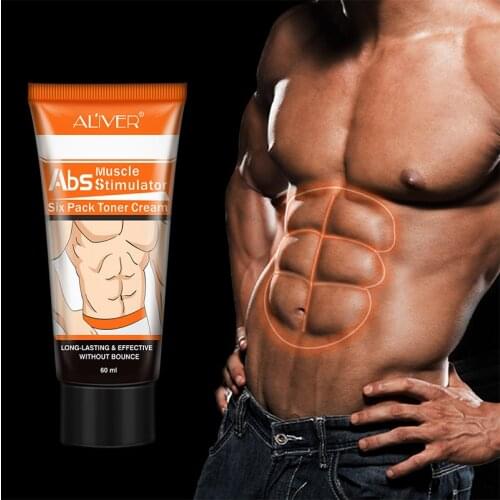 60ml Powerful Abdominal Muscle Cream Firming Muscle Anti-fat Burning Weight Loss Cream Mens Fitness Sculpting Weight Loss Gel