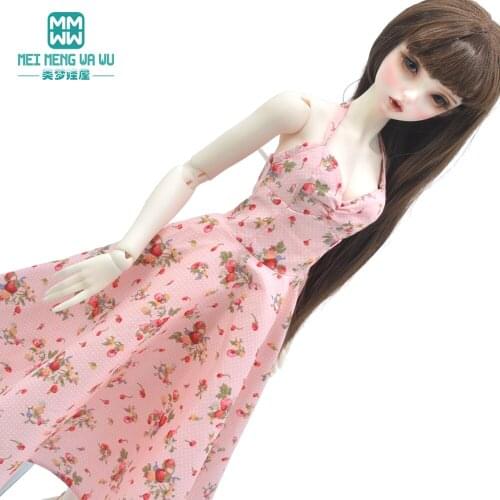 BJD Doll clothes Fashion big swing suspender skirt 58-60CM 1/3 DD SD Doll accessories Girls gift