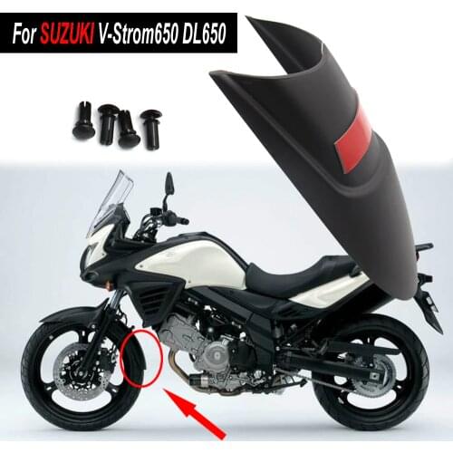 Motorcycle Front Extender Hugger Mudguard & Rear Fender For SUZUKI V-Strom650 DL650 V-Strom 650 DL 650 VStrom 650