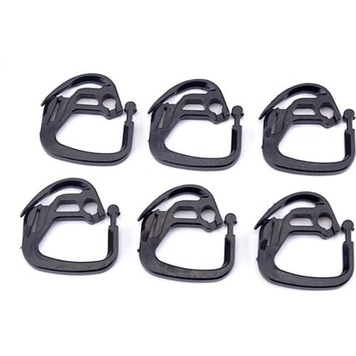 Net Fixed Hook Curtain Wire Hooks Gardening Supplies Easy To Recycle Agriculture Black Poultry Breeding Fence Greenhouse Tools