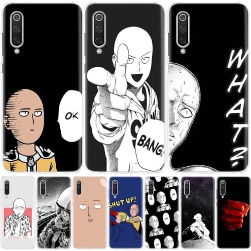 One Punch Man Anime Silicon Phone Case For Xiaomi Redmi Note 10 9 8 9S 8T 7 6 5 6A 7A 8A 9A 9C Pro Customized Cover Coque