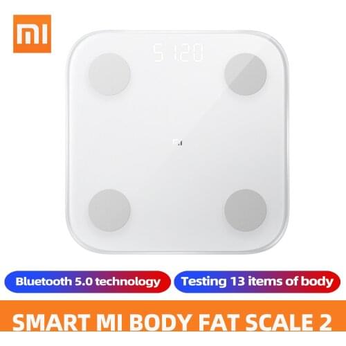 Xiaomi Mi Smart Scale 2 Mijia Fat Weight Scale 2 Smart Electronic ​Scales LED Digital Bathroom Balance Body Composition Analyzer
