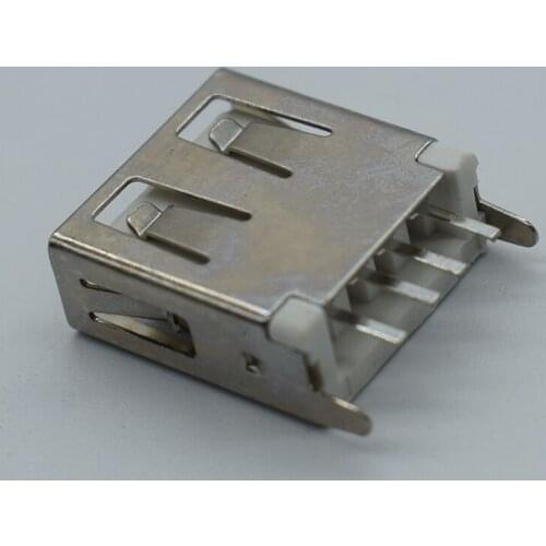 Into the flat USB 13.7 bridge pins USB socket A mother mother interface USB white