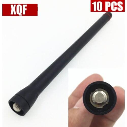 XQF 10PCS FA-SC55V 6.5Inch VHF Antenna for ICOM IC-F3 F11 F14 F15 F16 F33 F34 F70 Radio