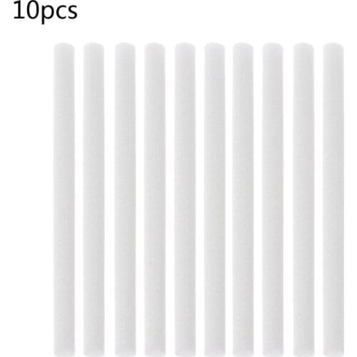 10Pcs 7mmx115mm Humidifiers Filters Cotton Swab for Humidifier Aroma Diffuser