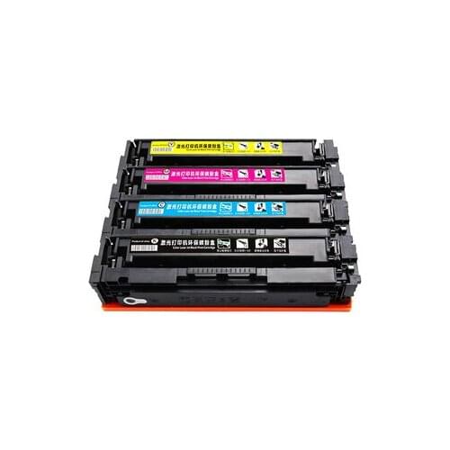 4pcs of one set For 202A 202 CF500A CF501A CF502A CF503A color toner cartridge compatible for hp M281FDW M254DW M280NW