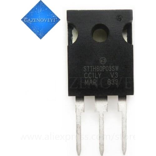 5pcs/lot STTH60P03SW STTH60P03 60P03SW TO-3P In Stock