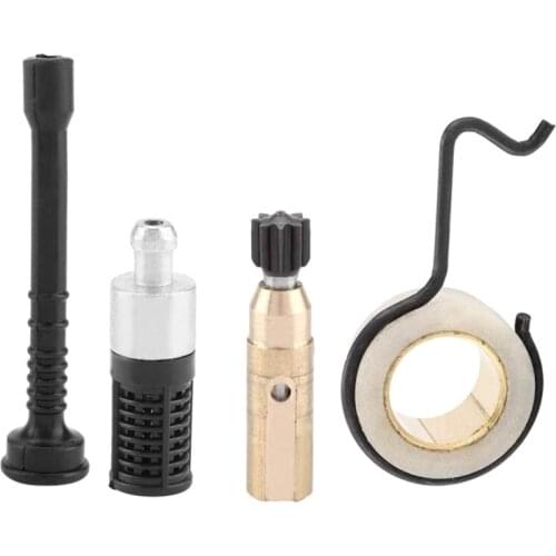 Chainsaw Oil Pump Worm Gear Oil Pipe Filter Set Accessory Kits for stIHL MS 250 MS230 MS 210